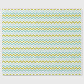 Pastel Zickzack Geometric Zigzag Muster Geschenkpapier (Flach)
