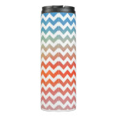 Pastel Zickzack Thermosbecher (Rückseite)