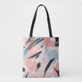 Pastelabstraktion Tasche (Vorderseite)