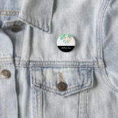 Pastelbläschen Kreise in Pastellen Button (Beispiel)