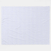 Pastelcore-Herzmuster Fleecedecke (Vorderseite (Horizontal))