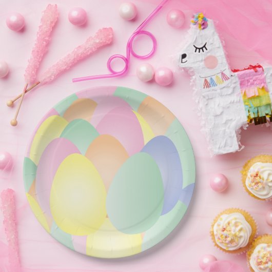 Pasteleier Osterfeier Teller (Party)