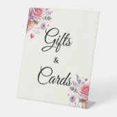 Pasteleis Brautparty Geschenke & Cards Sockelschild (Vorderseite)