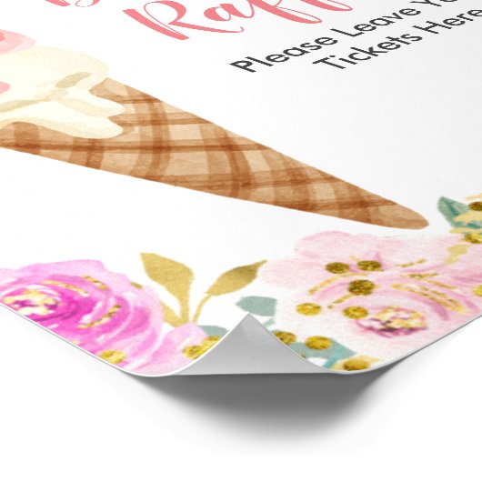 Pasteleis Wasserfarbe Windelfarben Faltbroschüre Poster (Ecke)