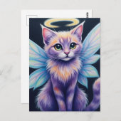 PastelFairyCat Postkarte (Vorne/Hinten)