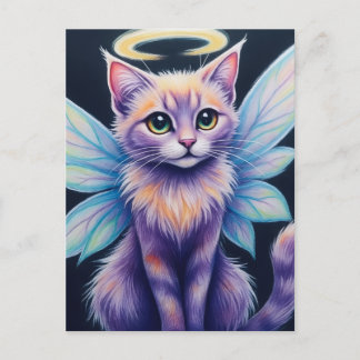 PastelFairyCat Postkarte