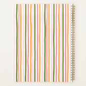 Pastelfeder Personalisiert gestrippter Planer (Rückseite)