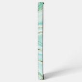 Pastelflüssiges abstraktes Marmor Samsung Galaxy Hülle (Linke Seite)