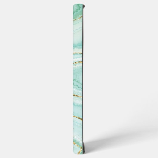 Pastelflüssiges abstraktes Marmor Samsung Galaxy Hülle (Linke Seite)