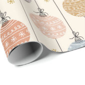 Pastelfolge Weihnachten Geschenkpapier (Rolleneckpunkt)