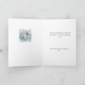 Pastelfreunde der saisongeklappten Karte (Innenseite)