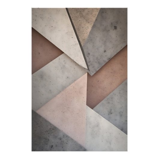 Pastelgeometrie fotodruck (Vorne)