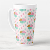 Pastelitos-Muster Milchtasse (Linke Ecke)