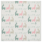 Pasteljahr der Ziege Stoff (Muster)