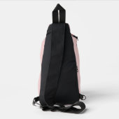 Pastell Abstrakt Art Crossbody Bag (Rückseite)