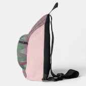 Pastell Abstrakt Art Crossbody Bag (Rechts)
