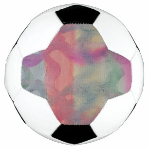 Pastell Abstrakt Art Fußball