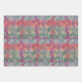 Pastell Abstrakt Art Geschenkpapier Set (Vorderseite 2)
