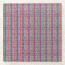 Pastell Abstrakt Art Glasuntersetzer