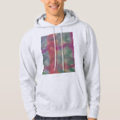Pastell Abstrakt Art Hoodie (Vorderseite)