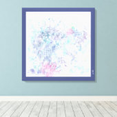 Pastell Abstrakt Art Leinwanddruck (Insitu (Holzboden))