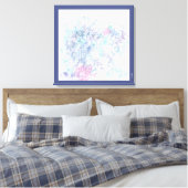Pastell Abstrakt Art Leinwanddruck (Insitu (Schlafzimmer))