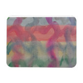 Pastell Abstrakt Art Magnet (Horizontal)