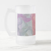 Pastell Abstrakt Art Mattglas Bierglas (Links)