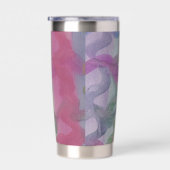 Pastell Abstrakt Art Thermobecher (Rechts)
