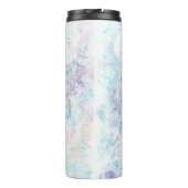 Pastell Abstrakt Art Thermosbecher (Rückseite)