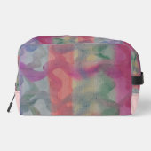 Pastell Abstrakt Art Waschbeutel (Rückseite)
