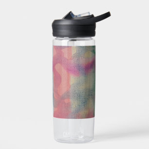 Pastell Abstrakt Art Wasserflasche Trinkflasche