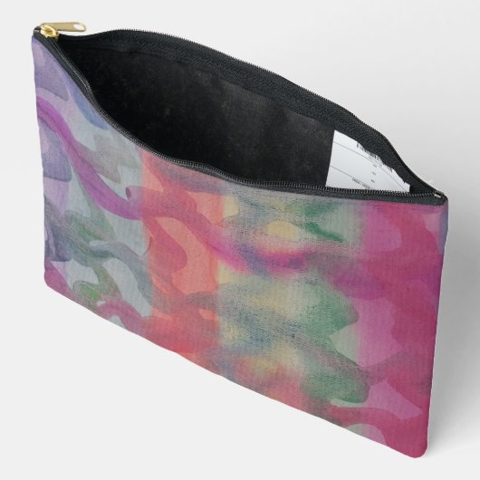 Pastell Abstrakt Art Zubehörtasche (Offen)