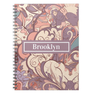 Pastell-Abstrakt-Notebook Notizblock