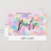 *~* Pastell Abstrakte BlasenTrendy BEAUTY GIFT CAR (Vorne/Hinten)