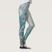 Pastell, Abstrakte Flüstern der Natur, Gras II Leggings (Rechts)