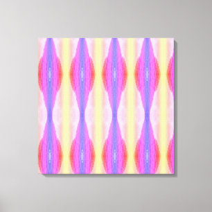 Pastell abstrakte Kunst Stretched Canvas Print Leinwanddruck