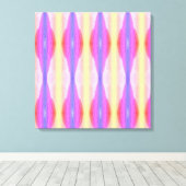 Pastell abstrakte Kunst Stretched Canvas Print Leinwanddruck (Insitu (Holzboden))