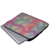 Pastell Abstrakter Laptop-Sieb Laptopschutzhülle (Vorne Knopf)