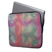 Pastell Abstrakter Laptop-Sieb Laptopschutzhülle (Vorderseite Links)