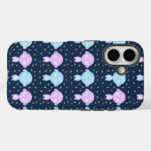 Pastell-Alien-Zwillingsschwestern | Süße kosmische Case-Mate iPhone Hülle (Rückseite (Horizontal))