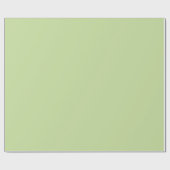 Pastell Apfelgrün einfarbig  Geschenkpapier (Flach)