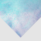 Pastell-Aqua abstrakt Seidenpapier (Ausschnitt)