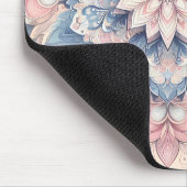 Pastell Arabesken-Mandala-Kunst Mousepad (Ecke)