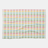 Pastell-Argyle-Muster Geschirrtuch (Horizontal)