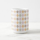 Pastell Argyle Muster Tasse (Mittel)