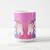 Pastell-arktischer Explorer in Wasserfarbe Kaffeetasse (Mittel)