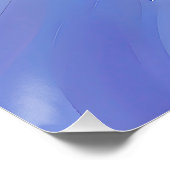 Pastell-arktischer Explorer in Wasserfarbe Poster (Ecke)