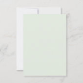 Pastell Art Deco Save-the-Date-Karte Save The Date (Rückseite)