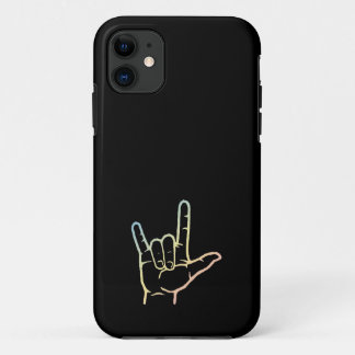 Pastell ASL I Liebe Sie benutzerdefinierten Fall Case-Mate iPhone Hülle